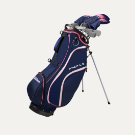 ENSEMBLE COMPLET WILSON PROFILE FEMME STAND BAG 